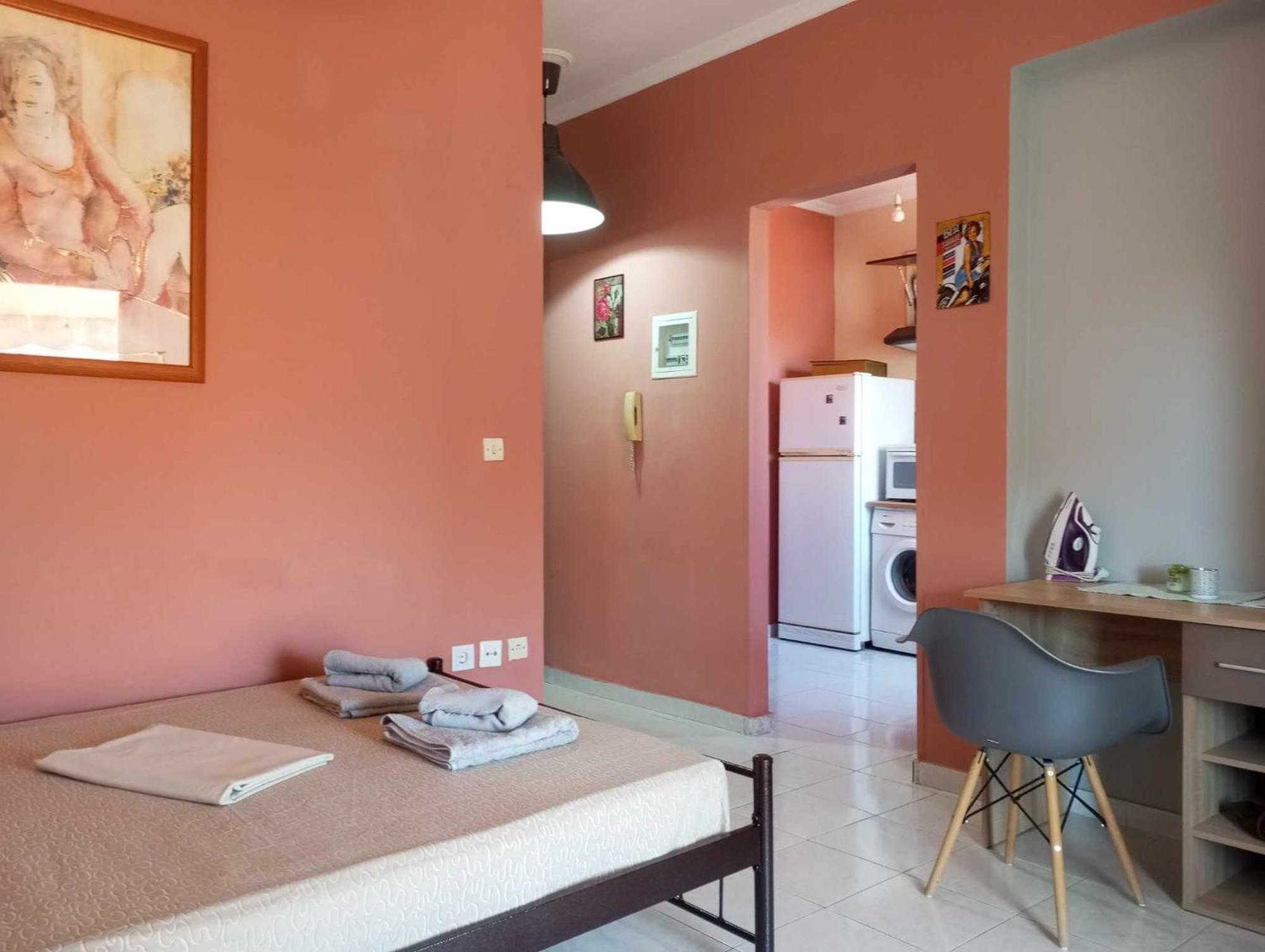 Cozy Studio Flat 1 Bedroom-Very Central Location Mytilíni Esterno foto